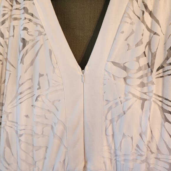 Cold Shoulder Kimono Sleeve Lane Bryant Maxi Dress - 18/20 - Picture 9 of 16